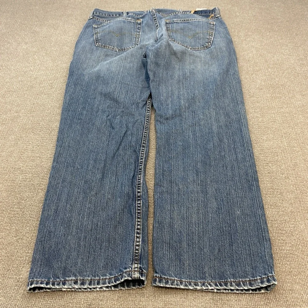 Levis 559 Jeans Mens 38x30 Blue Baggy Distressed Relaxed Straight Denim Grunge